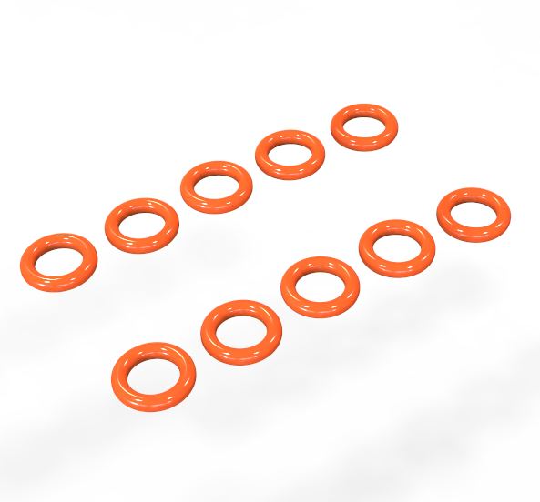 Ten-Pack of Urethane Shock Rings image 0